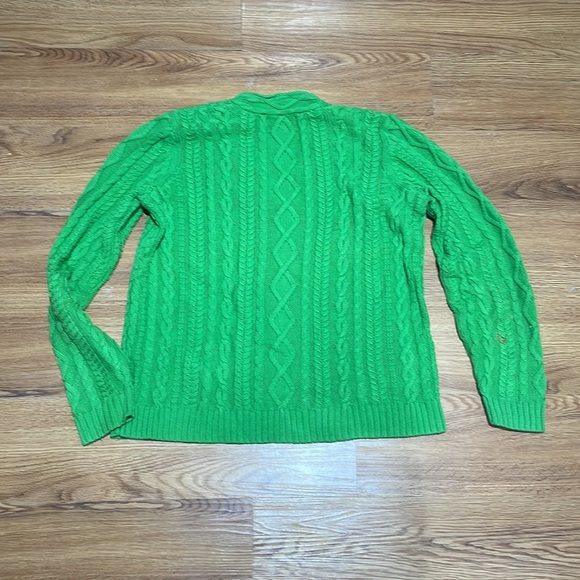 Green Knit Sweater - Picture 3 of 3
